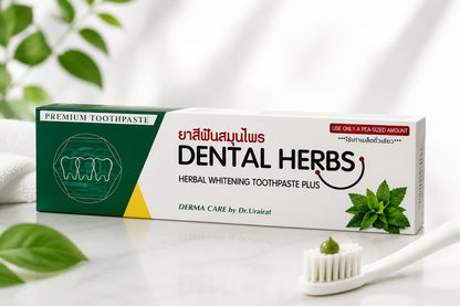 Dental Herbs Premium Herbal Whitening Toothpaste – DERMA CARE By Dr Urairat